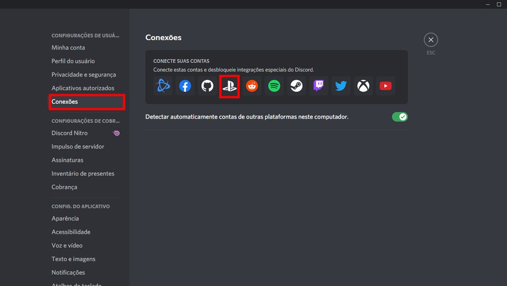 Conexoes Discord
