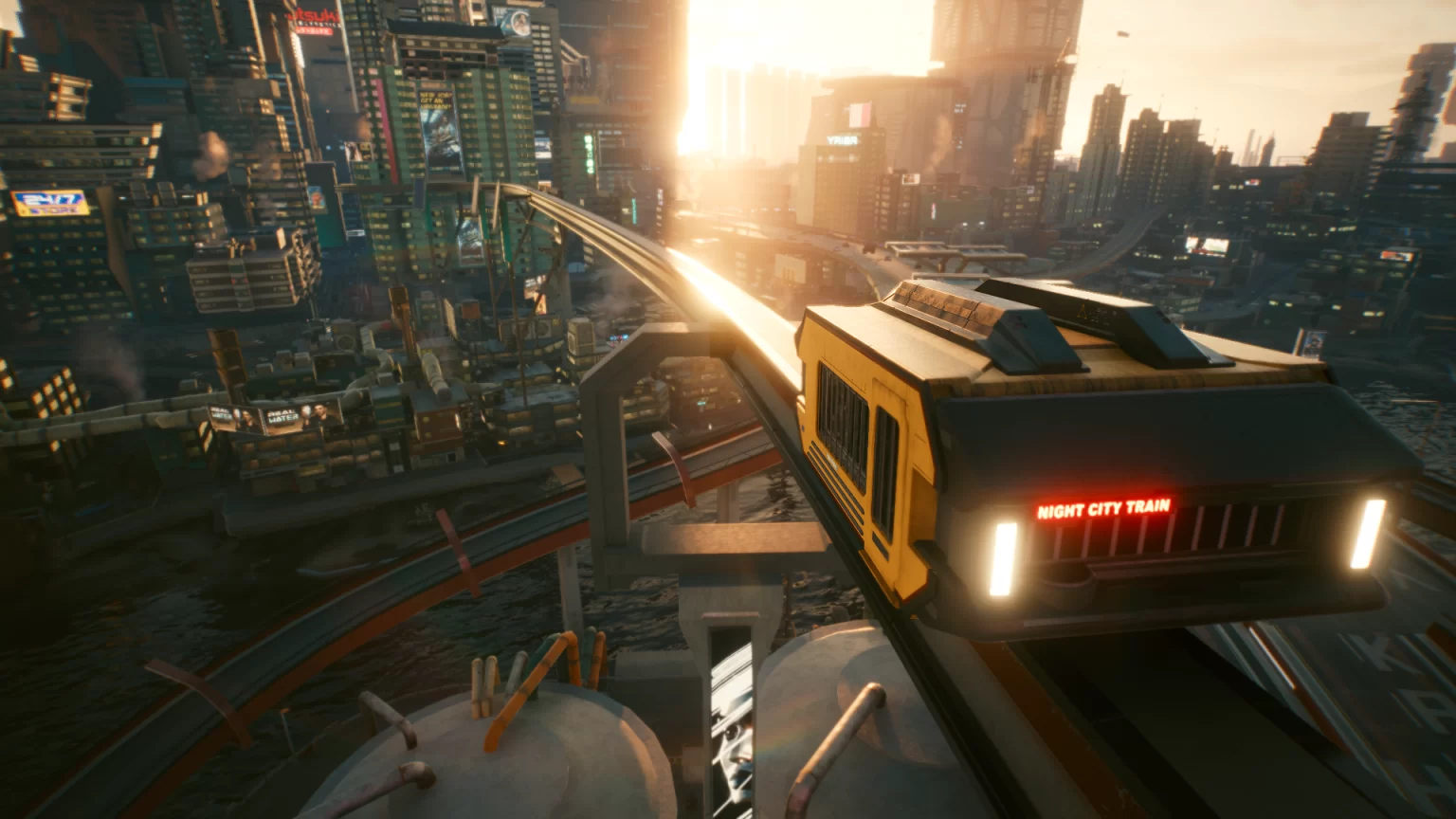 Foto | Cyberpunk 2077 metrô